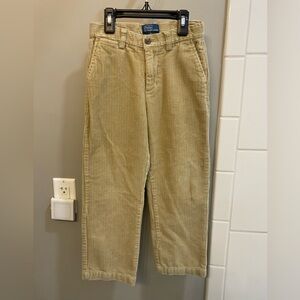 Ralph Lauren Khaki Corduroy Pants / Size 6 / VGUC